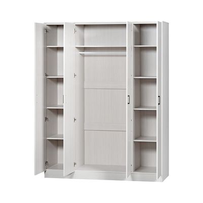 Gamorah 4Door Wardrobe-Washed White