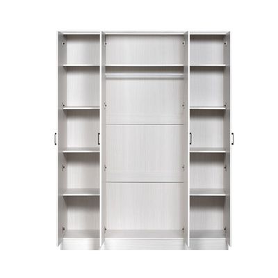 Gamorah 4Door Wardrobe-Washed White