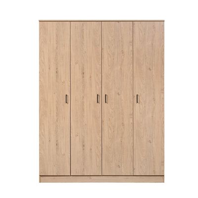 Gamorah 4Door Wardrobe-Oak