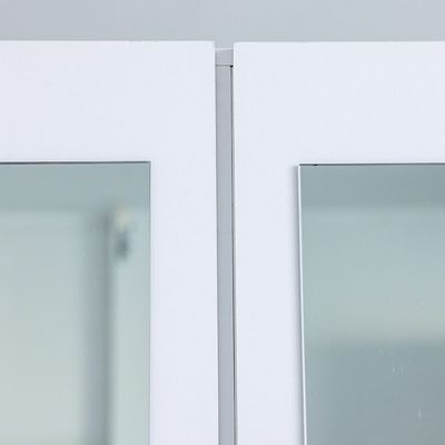 Supreme 2-Door Wardrobe with Mirror - White - With 2-Year Warranty