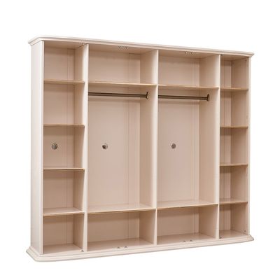 Jasmine 6 Door Wardrobe   - Light Beige