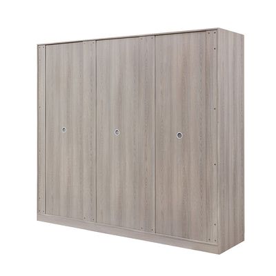 Trevor 6 Door Wardrobe - Beige / L. Grey