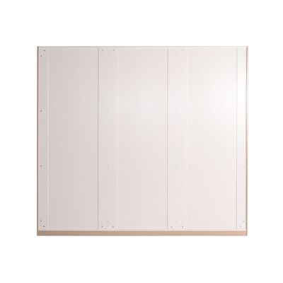 Colleen 6 Door Wardrobe W/ 2 Mirrors -Beige