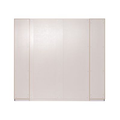 Mulligan 6 Door Wardrobe W/2 Mirrors-Khaki