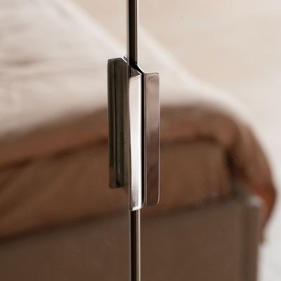 Travvy 6-Door Wardrobe with 2 Mirrors - Dark Beige - With 3-Year Warranty