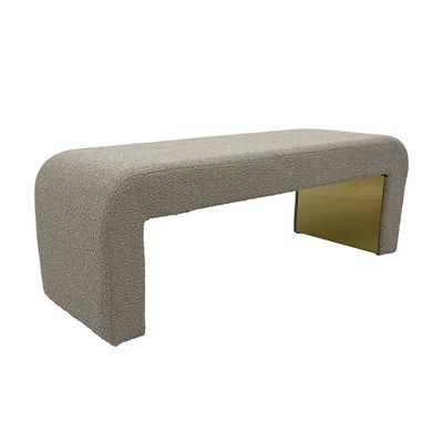 Amaiya Bed Bench - Brown / Gold