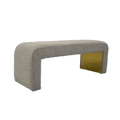 Amaiya Bed Bench - Grey / Gold