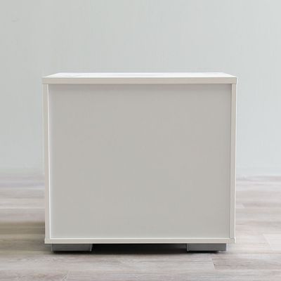 Thomas Night Stand - White / Walnut