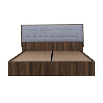 Ruby 180X200 King Bed - Mocha / Dark Walnut