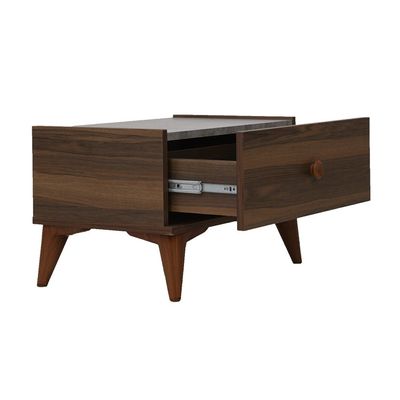 Ruby Night Stand Set of 2 - Dark Walnut