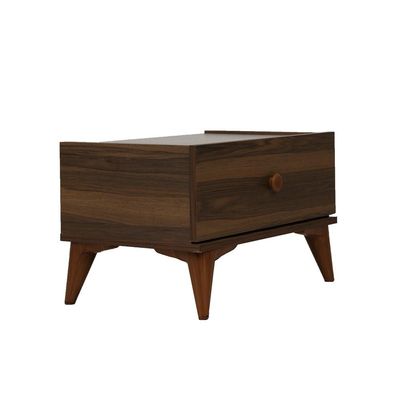 Ruby Night Stand Set of 2 - Dark Walnut