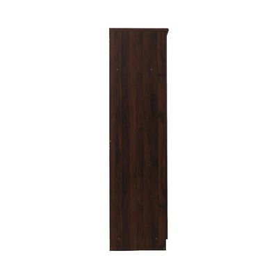 Raymond 4 Door Wardrobe - Acacia Walnut -2 Year Warranty