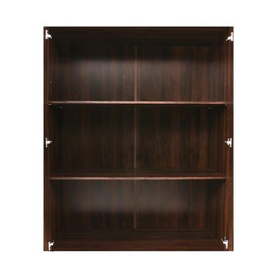 Raymond 4 Door Wardrobe - Acacia Walnut -2 Year Warranty