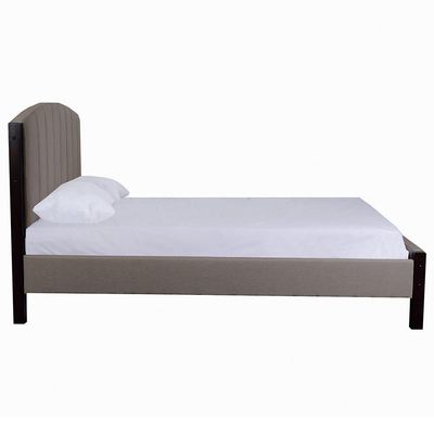 Zalora 150X200 Queen Bed - Cappuccino / Grey