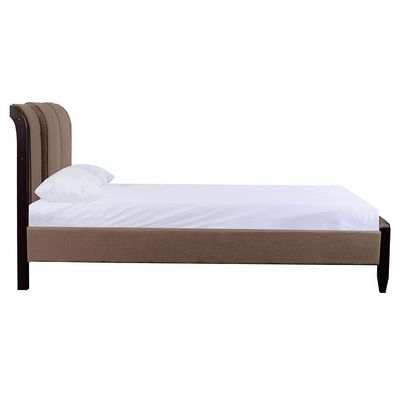 Romania 150X200 Queen Bed - Cappuccino / Beige