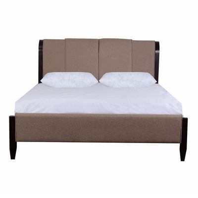 Romania 150X200 Queen Bed - Cappuccino / Beige