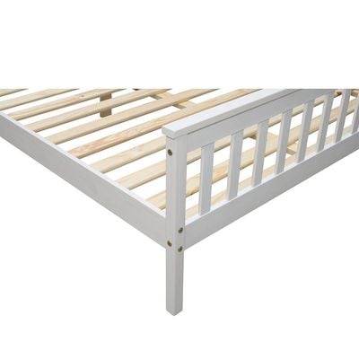 Gretel 150X200 Queen Bed - White