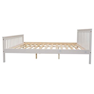 Gretel 180X200 King Bed - White