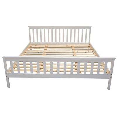 Gretel 180X200 King Bed - White