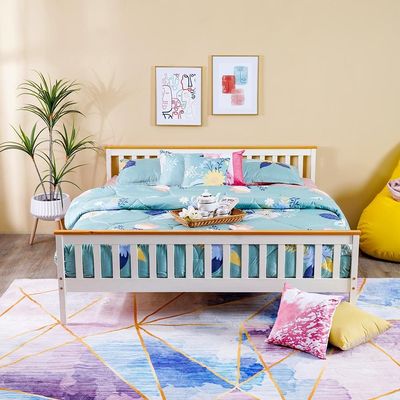 Gretel 180X200 King Bed - Pine