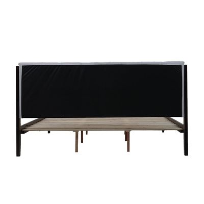 Diego 180X200 King Bed-Dark Cappuccino / Gardenia