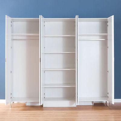 Marcelus 6 Door Wardrobe - 2 Years Warranty