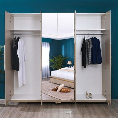 Maynard 6 Door Wardrobe - 2 Years Warranty