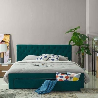 Dacia 180X200 King Bed-Emerald