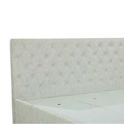 Dacia 180X200 King Bed-Beige