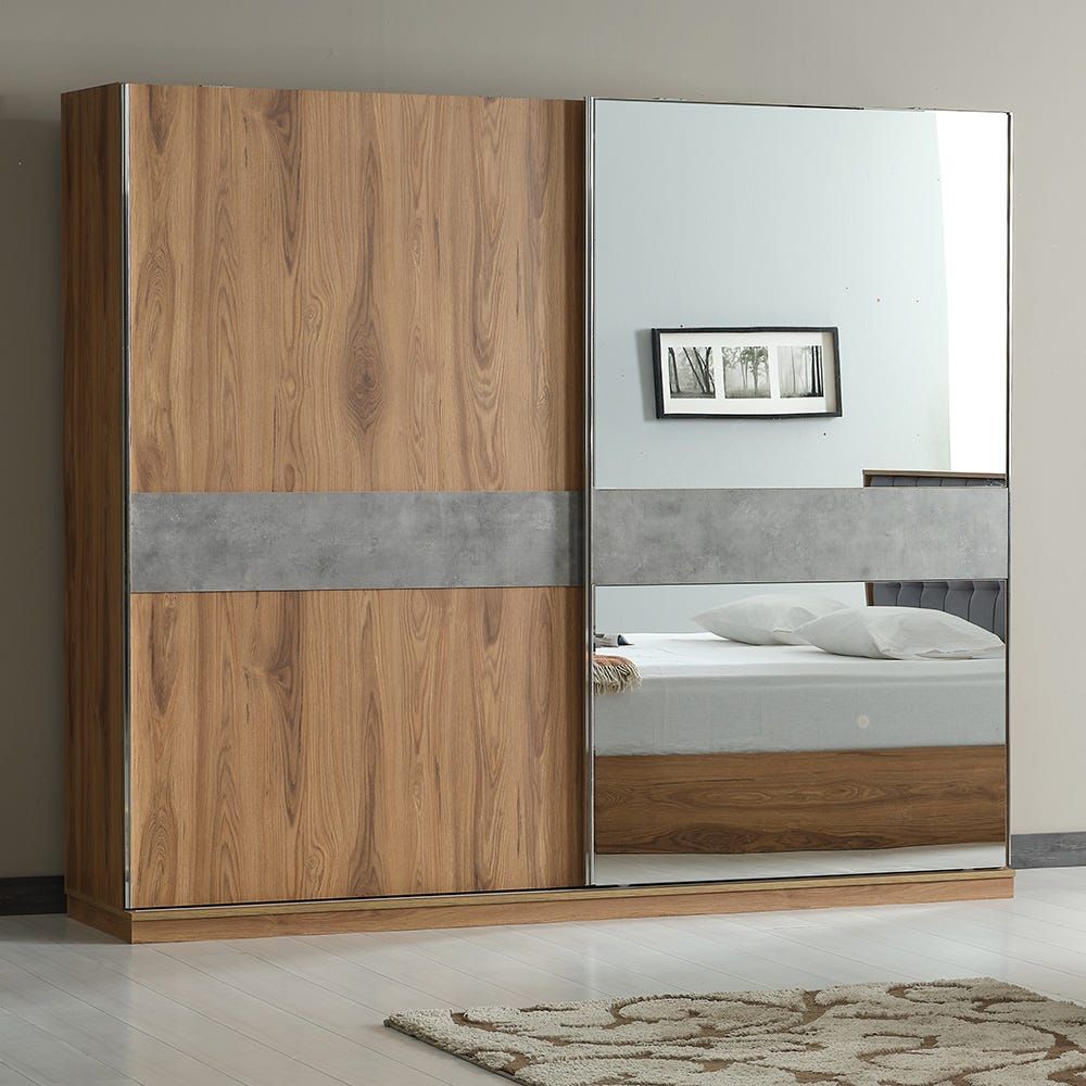 2 door sliding deals wardrobe