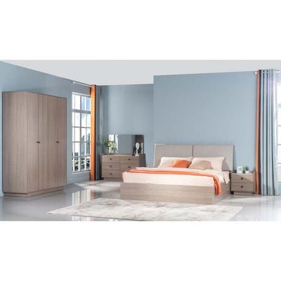 Paloma Bed Room Set -Warm Grey