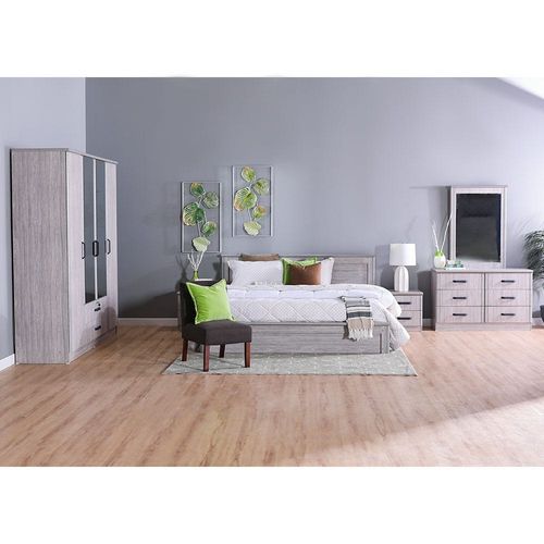 Raymond Bedroom Set - Grey Oak 