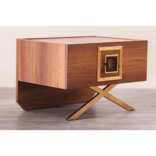 Dolores Night Stand Set of 2 -Walnut