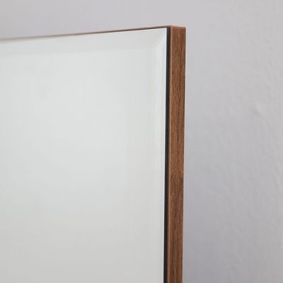 Lilith Dresser with Mirror - Walnut/Grey