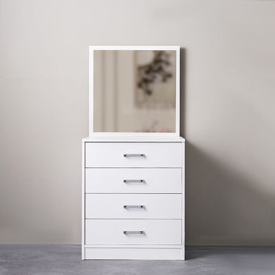 Astoria Dresser With Mirror - White