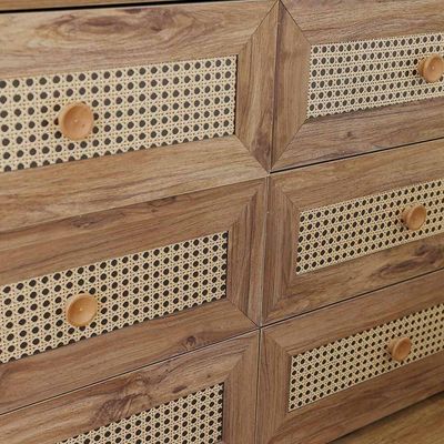 Bohem Dresser with Mirror - Dark oak