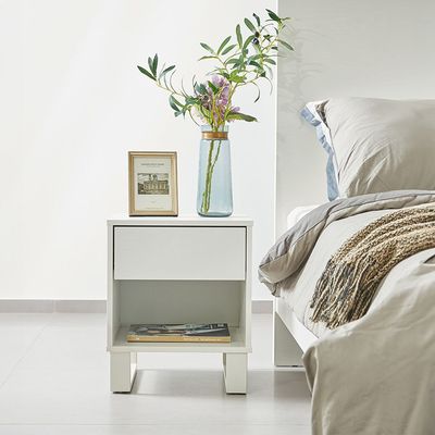 Kensley Nightstand - White - With 2-year Warranty