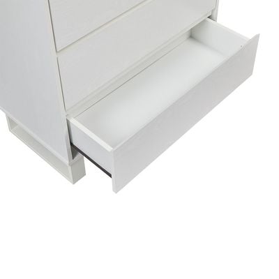 Kensley Chest of  4 Drawers - White