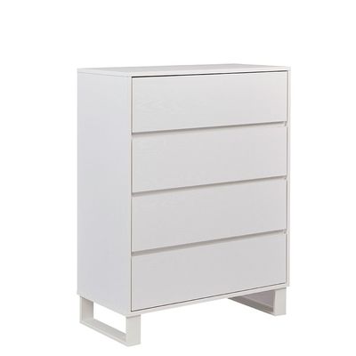 Kensley Chest of 4 Drawers - White - With 2-Year Warranty