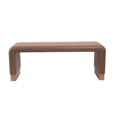 Bowen Leathaire Bench-Brown