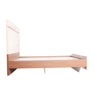 Ronin 180x200 King Bed - Beige/Golden - With 2-Year Warranty