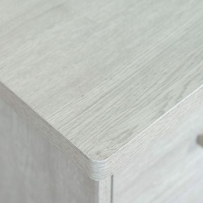 زيركو - طاولة جانبية بدرجين - بلوط أبيض - مع ضمان لمدة عامين