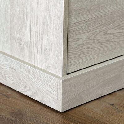 Zirco Chest of 4 Drawers - White Oak - With 2-Year Warranty