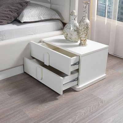 Erza Night Stand - Set of 2 - White - With 2-Year Warranty