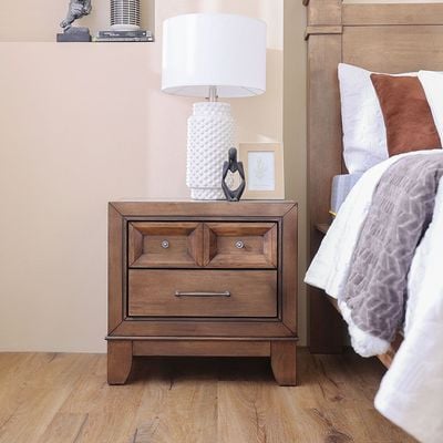 Oliva Night Stand - Walnut