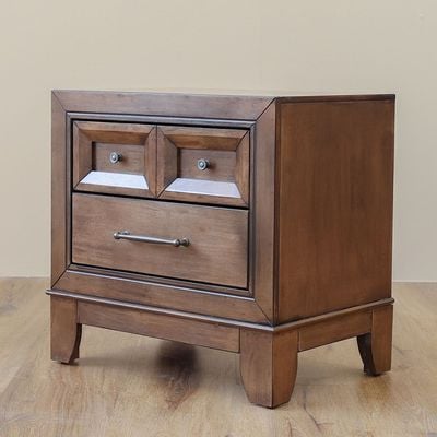 Oliva Night Stand - Walnut