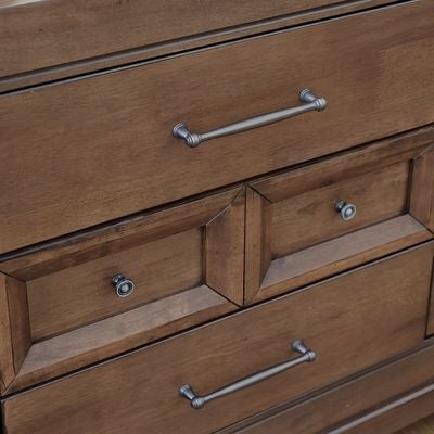 Oliva Dresser with Mirror - Walnut