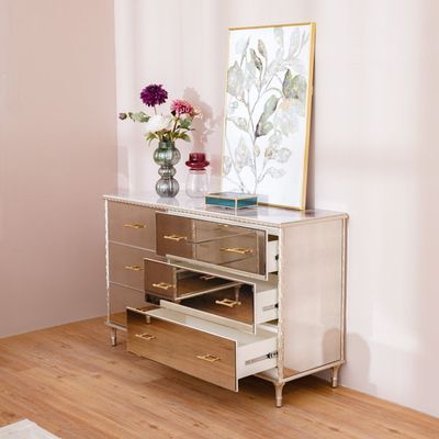 Renies Dresser - White / Gold