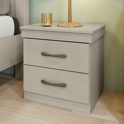 Chloe Night Stand - Taupe - With 2-Year Warranty