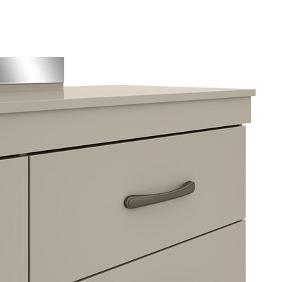 Chloe Dresser With Mirror - Taupe